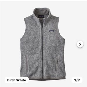 NWT patagonia womens better sweater fleece vest